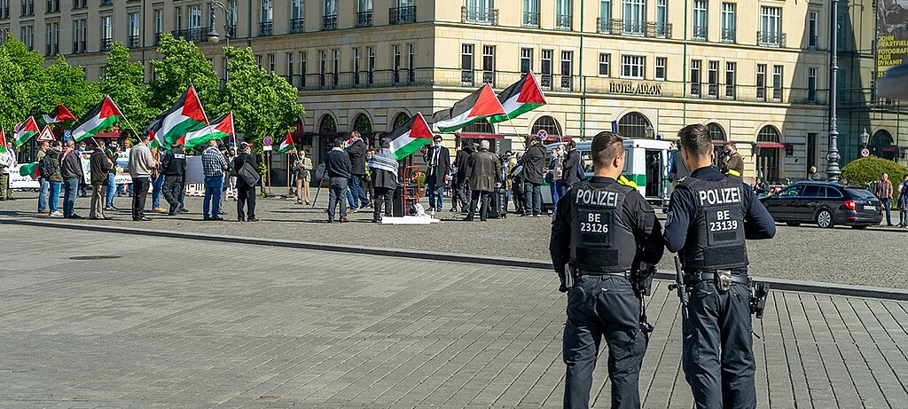 Propalästinensische Demonstration in Berlin