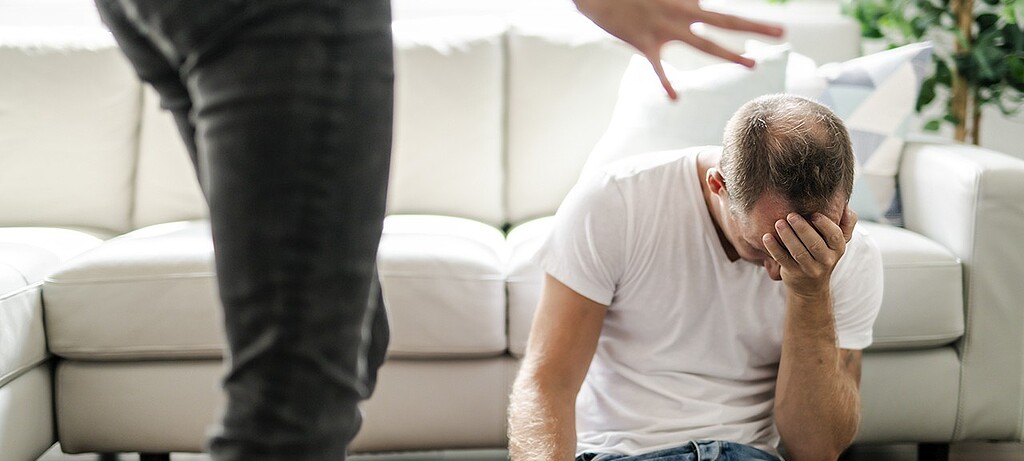 Auch Männer erleben Partnerschaftsgewalt