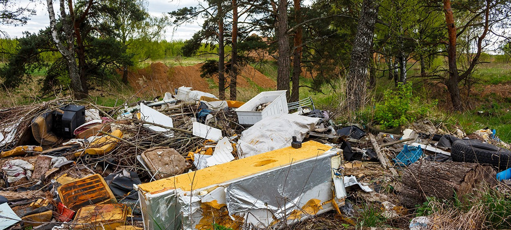 Das häufigste Vergehen ist die Entsorgung von illegalem Abfall