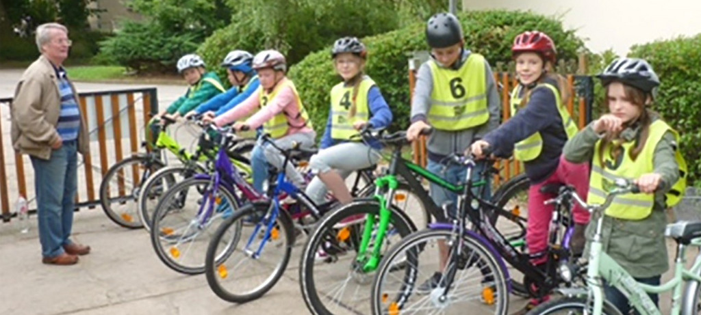 Vor der Prüfung wird jedes Fahrrad gründlich gecheckt