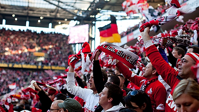 Fankurve 1. FC Köln