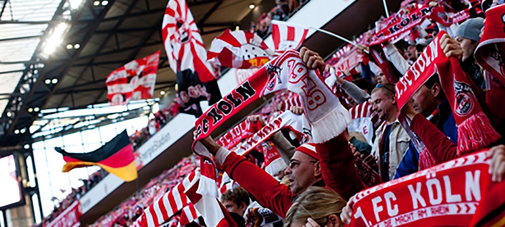 Fankurve 1. FC Köln