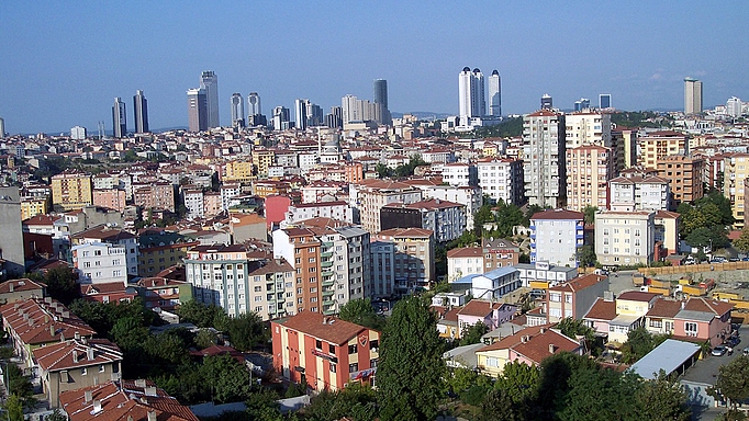 Die Türkei, wie hier Istanbul, ist ein Rückzugsort für Clan-Kriminelle