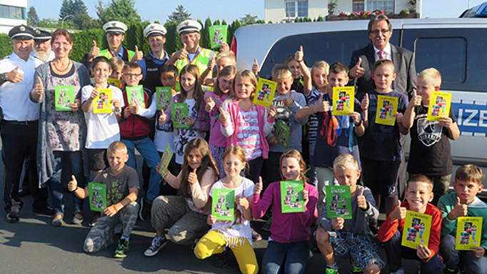 Zu Beginn des neuen Schuljahres kümmert sich die Polizei Mittelhessen ganz besonders um die Sicherheit der jüngsten Verkehrsteilnehmer