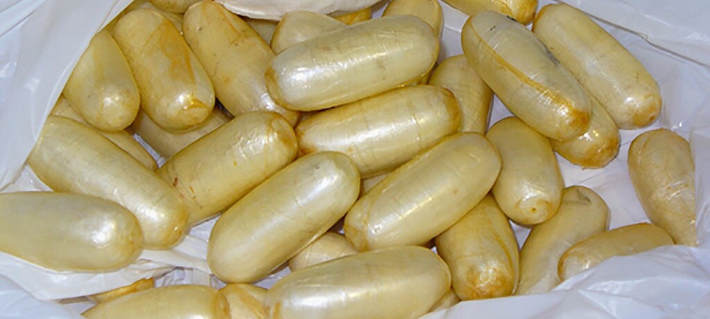 Beim Körperschmuggel wird Kokain in Plastikbeutel verpackt