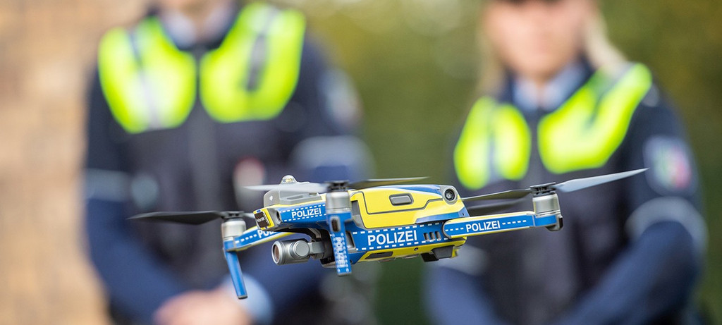 Der Einsatz von Drohnen hat für die Polizei viele Vorteile