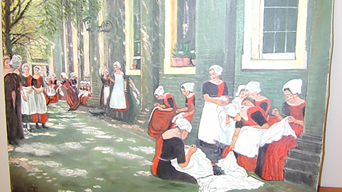 2013_0193_01 Kunstfälscher Konrad Kujau fälschte die „Freistunde im Amsterdamer Waisenhaus“ von Max Liebermann
