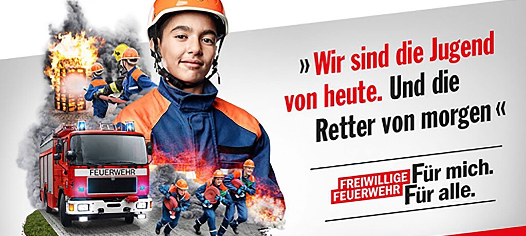 Plakataktion der Freiwilligen Feuerwehr NRW