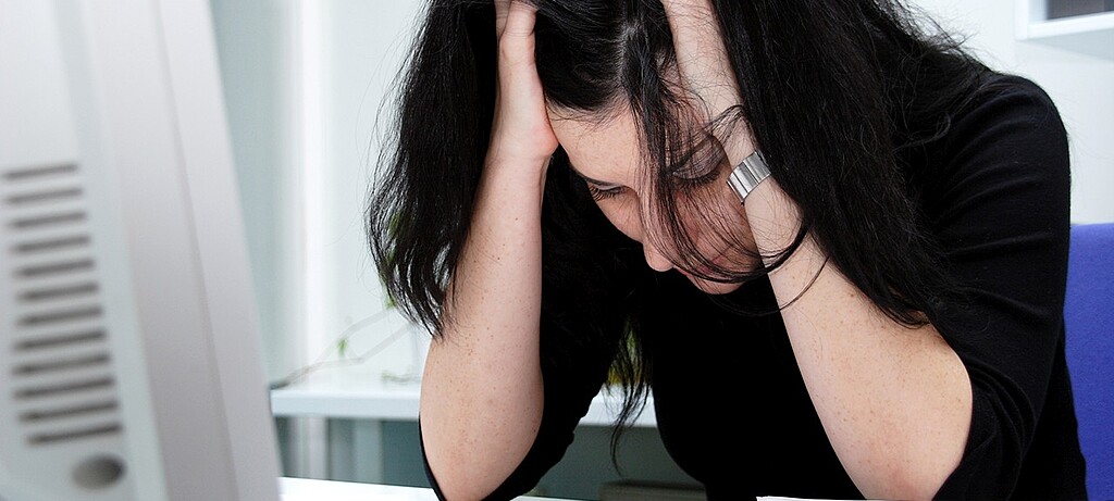 Die Arbeit bestimmt das Leben von Arbeitssüchtigen