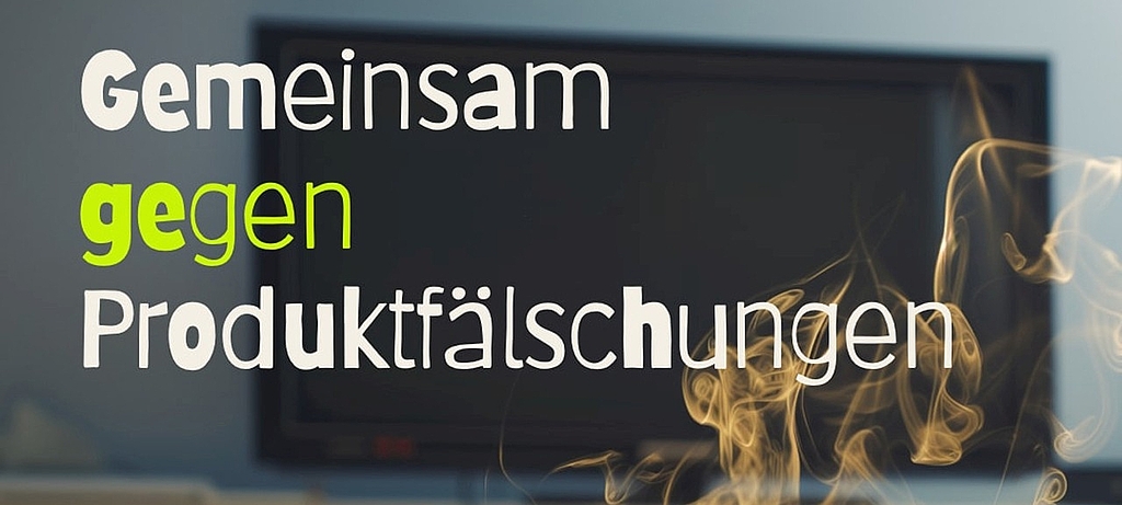Kampagnenmotiv „Echt Fake“