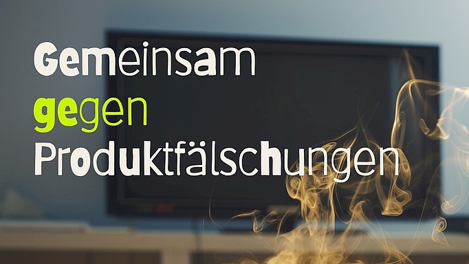 Kampagnenmotiv „Echt Fake“