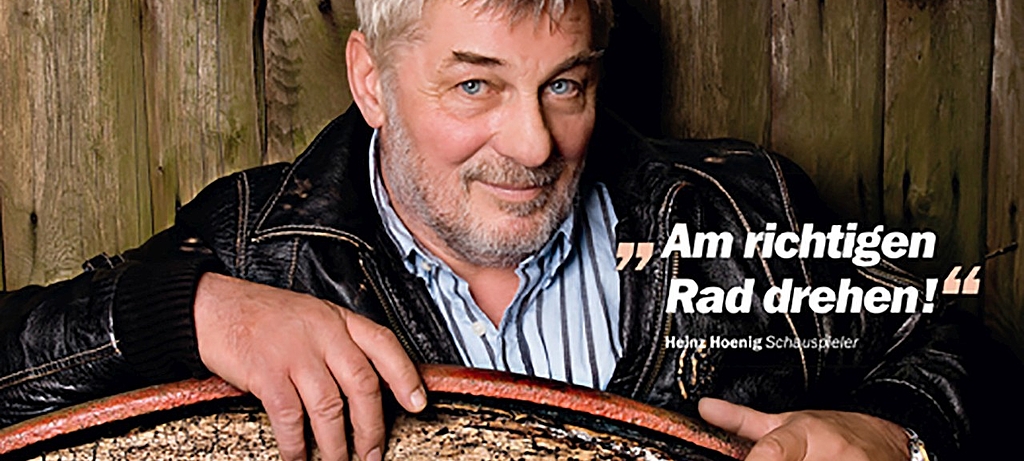 Auch Schauspieler Heinz Hoenig engagiert sich für die Goslarer Zivilcourage-Kampagne