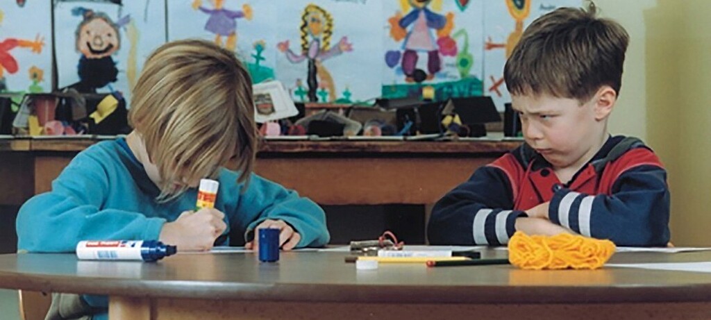 Kinder lernen durch „Faustlos“ ihre Gefühle zu verstehen und mit ihnen umzugehen.