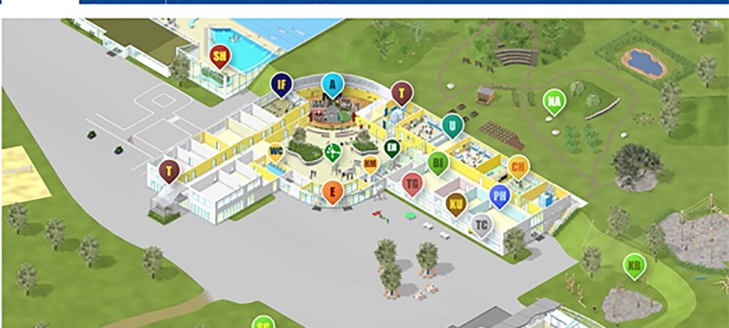 Startseite der Plattform sichere-schule.de 