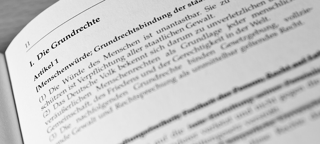 Die Grundrechte sind zentraler Bestandteile des Grundgesetzes