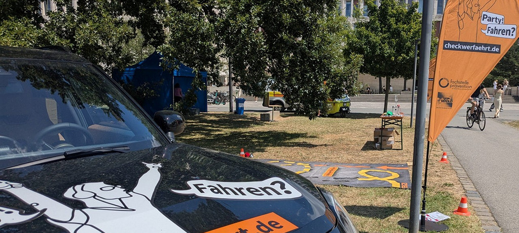 Kurz vor den Sommerferien rückt das „Check, wer fährt!“-Mobil an