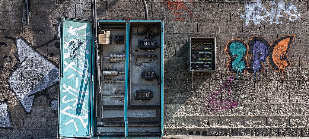 Illegale Graffiti sind eine der häufigsten Formen von Vandalismus