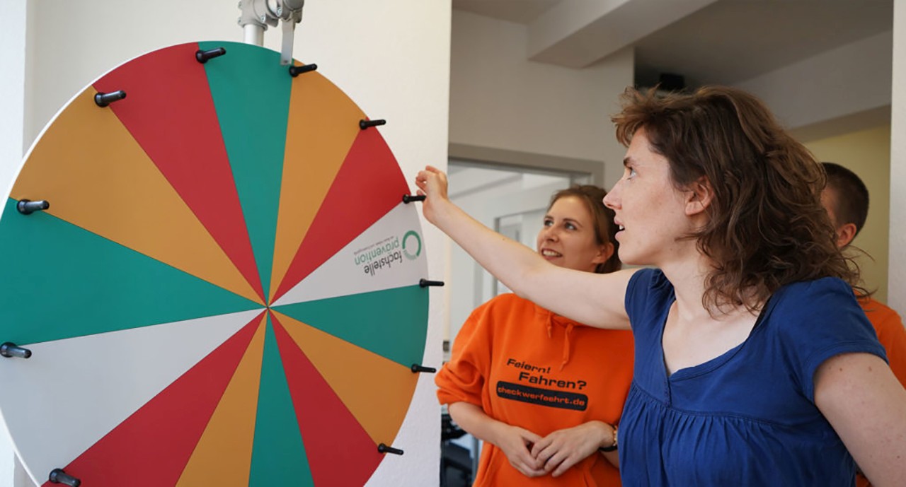 Alle interaktiven Stationen können frei gewählt werden